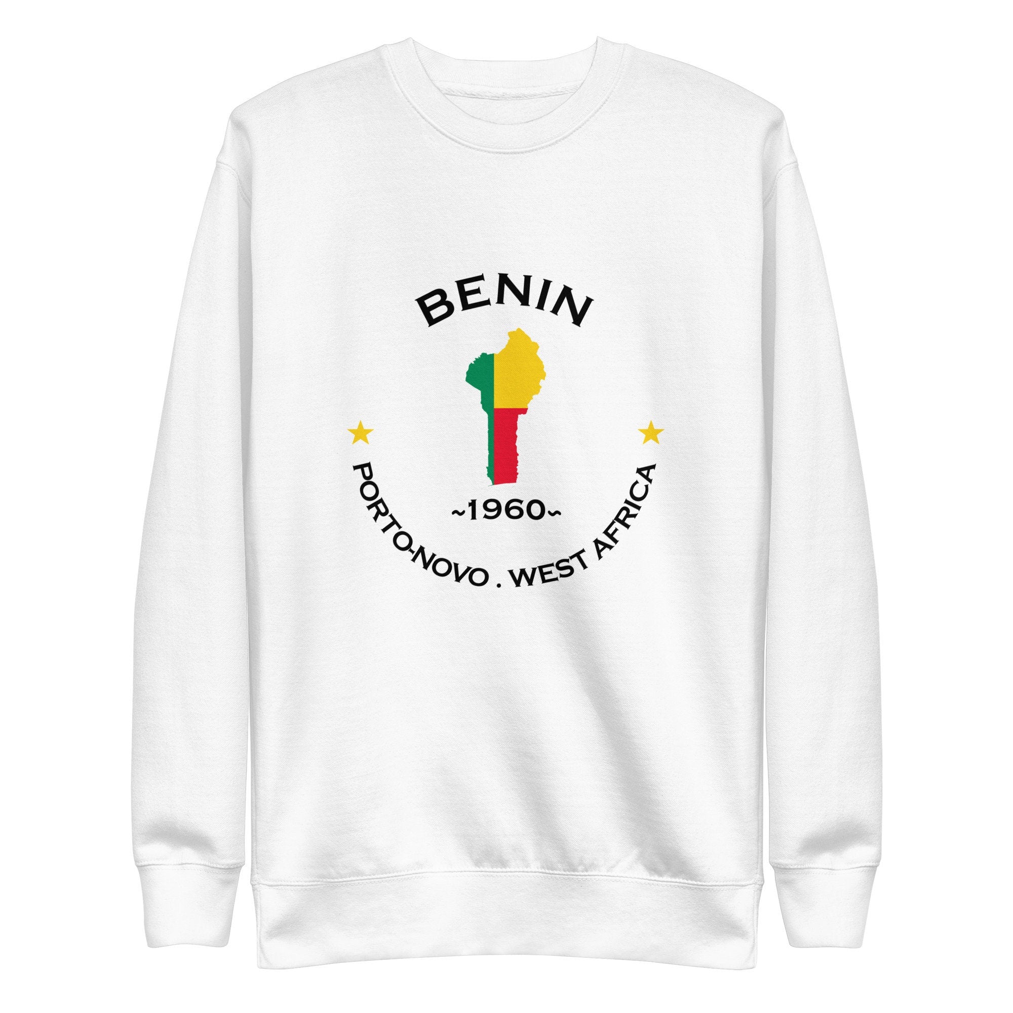 Beninese Unisex Premium Sweatshirt,African Tshirt,Africans in Diaspora,African American,African Couples,African Families,Gifts for Africans